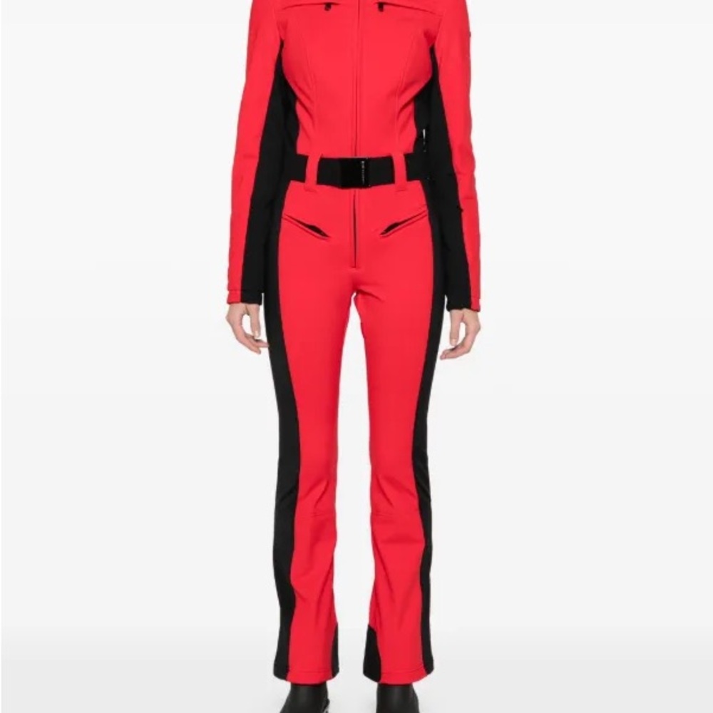 Goldbergh Parry Ski Suit with Faux Fur Trim